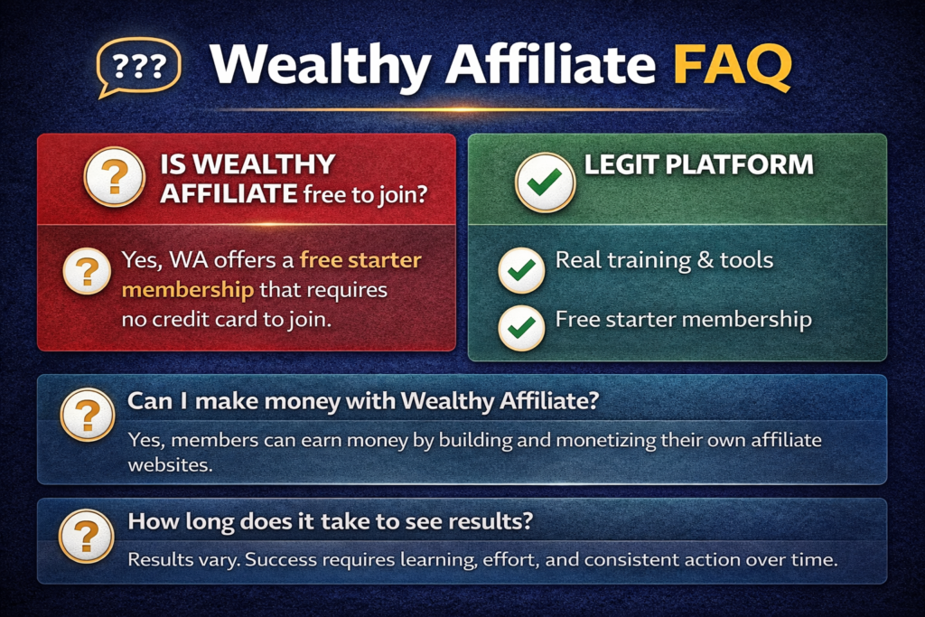 Frequently asked questions. 