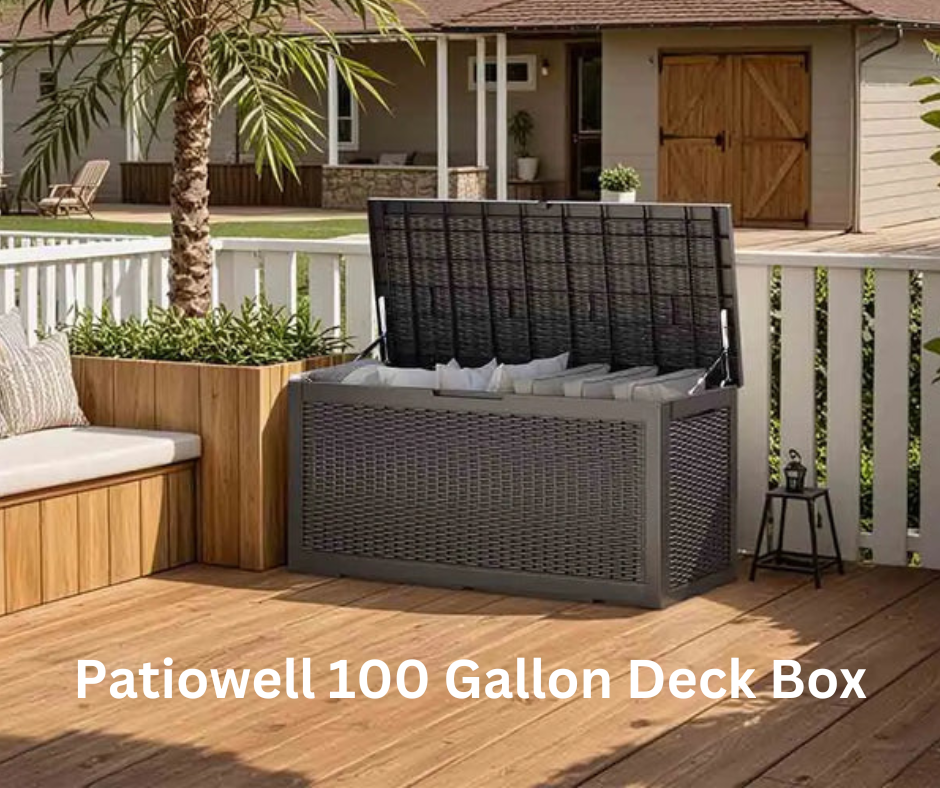 Patiowell 100 Gallon Deck Box
