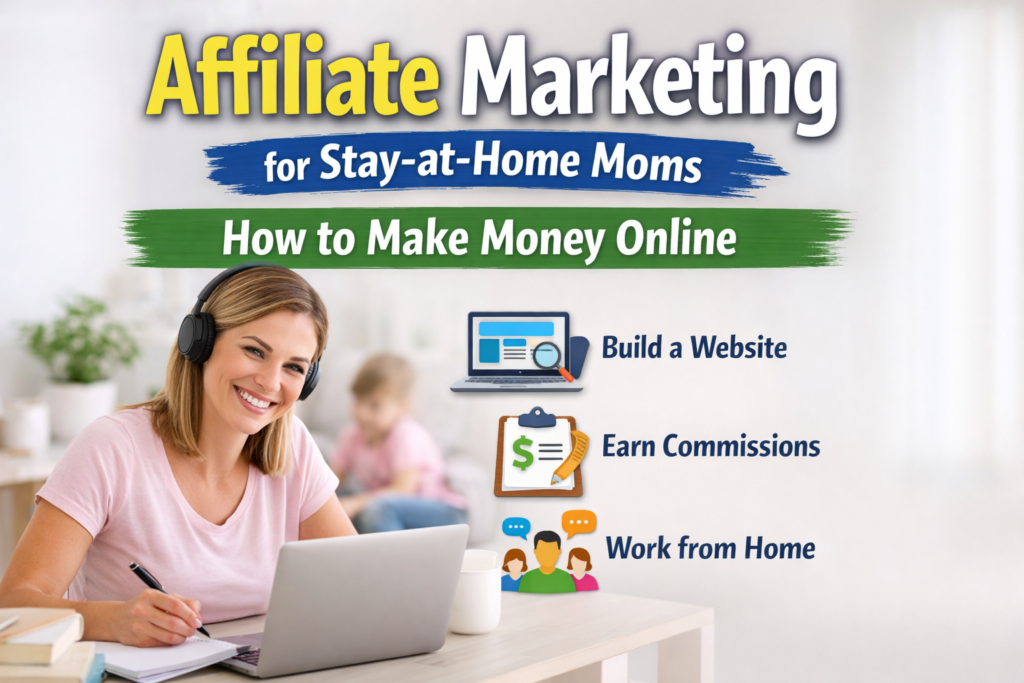 Affiliate Marketing for stay-at-home moms click link to visit official Wealthy Affiliate website for more information.