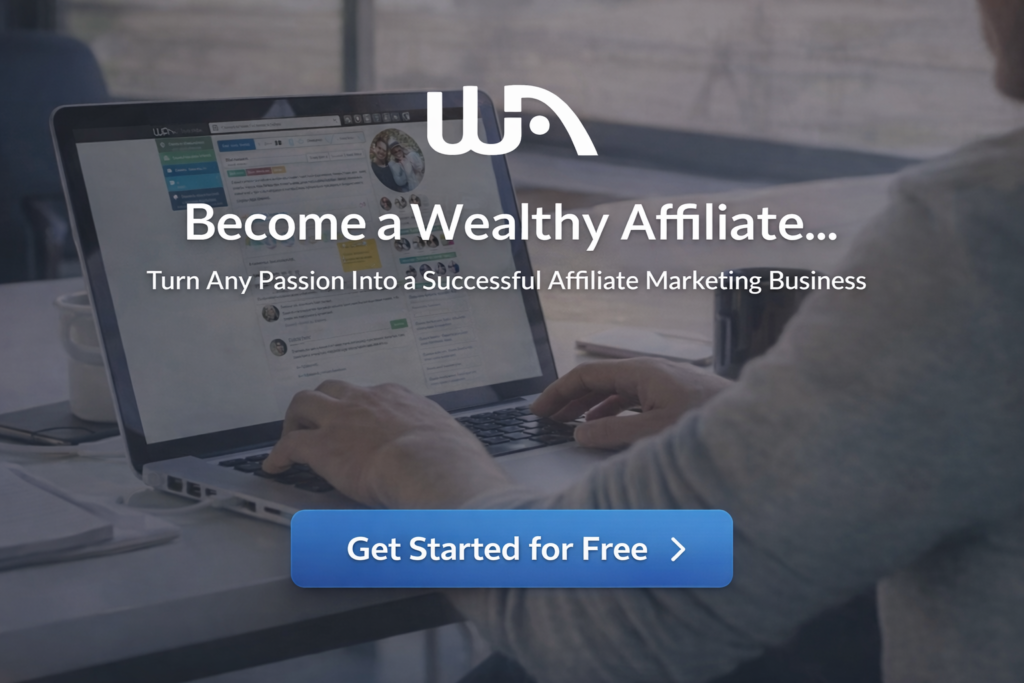 Become a Wealthy Affiliate. Click here to create your free account. 