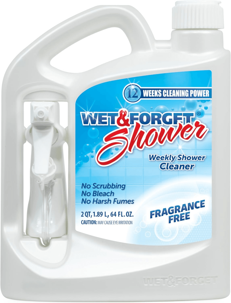 Wet and Forget shower cleaner click link to shop on Amazon. 