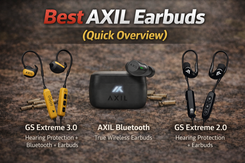 Best AXIL Earbuds (Quick Overview).